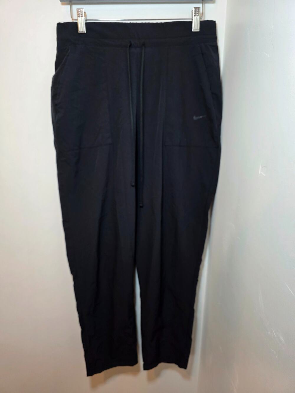 NIKE MEN’S DRI-FIT FLEX RUNNING TRACK PANT BLACK CU4803-010 LIGHTWEIGHT SWOOSH